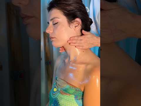 NECK MASSAGE for RELAXATION Real  Person ASMR #sleep #asmr #massagetherapy #personalattention