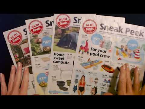 ASMR | Sales Circulars Show & Tell 5-28-2023 (Whisper)