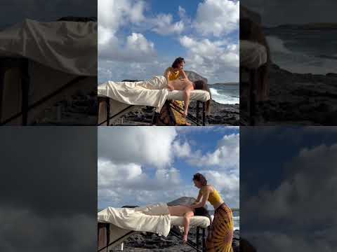 ASMR Massage Relaxing Ocean Sounds