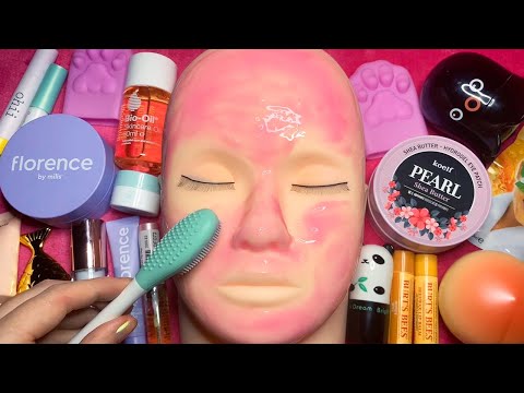 ASMR Skincare on Mannequin (Whispered)