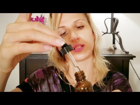 ASMR Glass TAPPING & TINKLING: HEADACHE Relief | Reiki | Aromatherapy RP