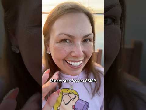MN accent ASMR☺️😂 #minnesota #accent #asmr #bestlifebybrooke #mn #lake #asmrvideo #tingles #sleep