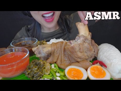 ASMR GIANT PORK KNUCKLE STEW (EATING SOUNDS) NO TALKING | SAS-ASMR