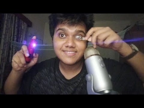 1 Minute ASMR Fast Eye Exam