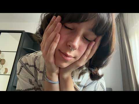 asmr but you can close your eyes halfway through