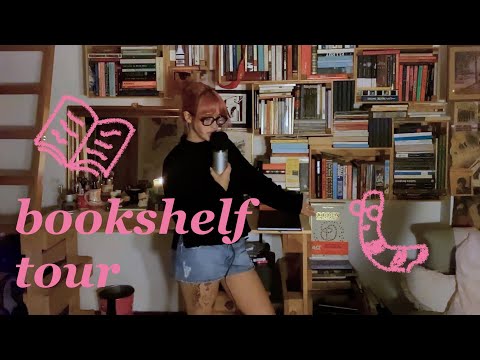 ASMR ITA 😴 tour della mia libreria📚🫶🏻