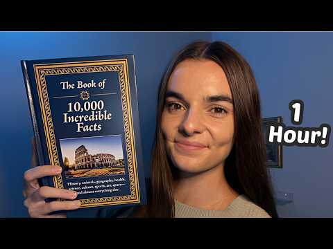 ASMR 1 Hour of Whispering Super Random Facts