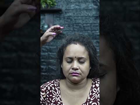 She Doing Neck Crack & Intense Head Massage Therapy With Pure ASMR Vibes #shorts
