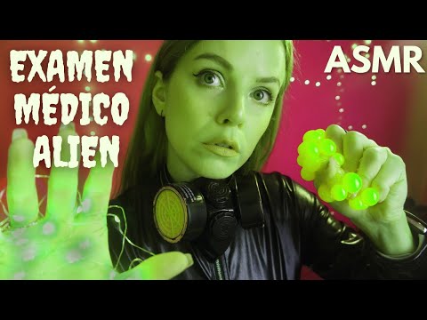 ASMR EXAMEN MEDICO ALIEN