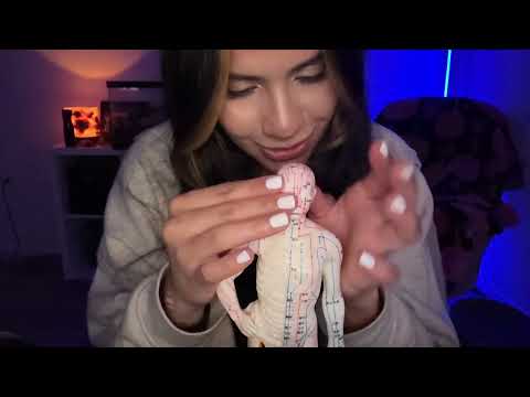 Mannequin ASMR | pretending ur the mannequin, tapping, massaging, whispering :) 