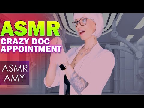 Crazy Doctor ASMR 🤪 Personal Attention Roleplay | Totally Safe… Kinda 😅