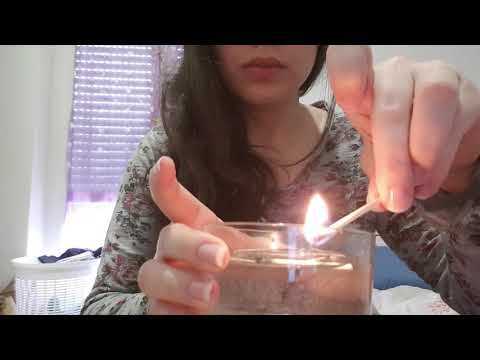 ASMR Matches Playing with Matches, and Dipping Matches in Water🔥