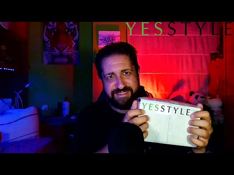 UNBOXING en ASMR de YESSTYLE  | JUEGO DE CUIDADO DE PIEL