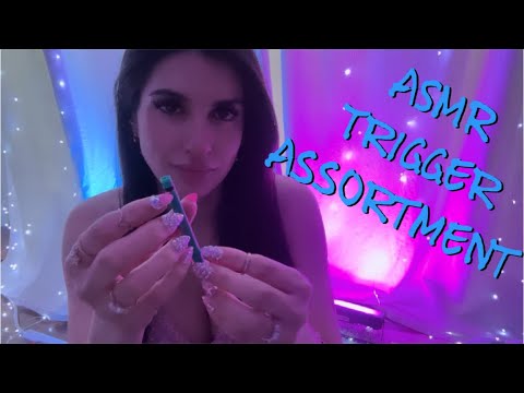 ASMR Random Trigger Assortment - Fruit tapping, designer handbags, lip products, and more🥑🍊💋