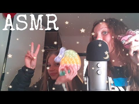 ASMR FR - JE FAIT ÉCOUTER L'ASMR QUE JE FAIT À MA MEILLEURE AMIE !!🌙 (méga relaxante..)