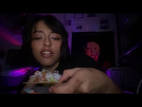 ASMR | Mini-Rant while I Eat Tostada de Jaiba