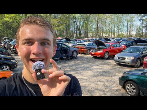 ASMR in a Junk yard