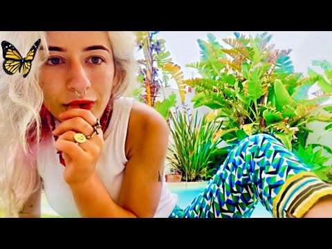 asmr CLIPPING 📌 hair BACK & holes SHUT before POOL party 🐠💦💦💦💦