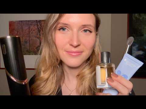 ASMR My Current Faves ✨ (skincare, makeup, snacks, tv shows)