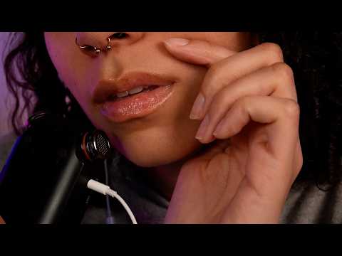 *WET MOUTH SOUNDS* On Tascam 😴 (up close, so sleepy, gentle breathing) ASMR