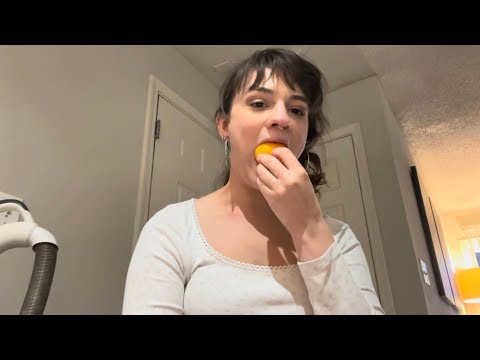 eating an entire orange