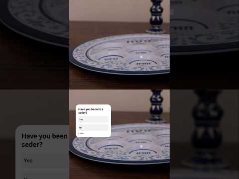 The seder plate #passover #pesach #seder #asmr #informational