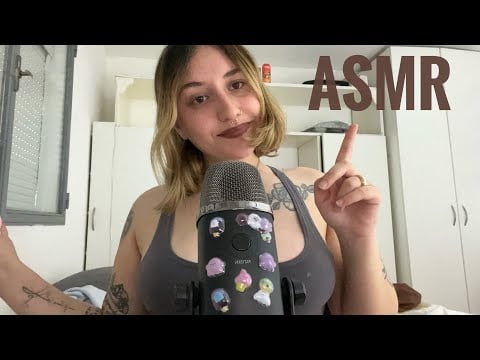 ASMR ADIVINA EL SONIDO SÚPER COSQUILLOSO + NUEVO TRIGGER ♡