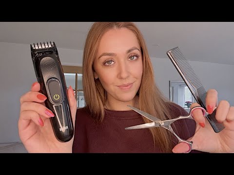 ASMR Relaxing Barbershop Roleplay - Giving You A Haircut Lofi