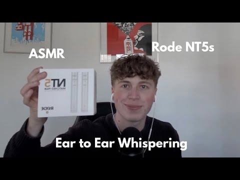 ASMR - Unboxing My New Microphone (Rode NT5's)