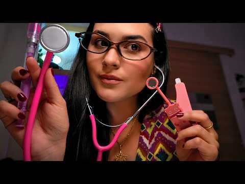 ASMR Check-up Geral Anual🩺 | Roleplay Médico CASEIRINHO com Celular📱