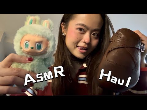 ASMR Haul, Show and Tell 💌 fabric sounds, tapping, rambles