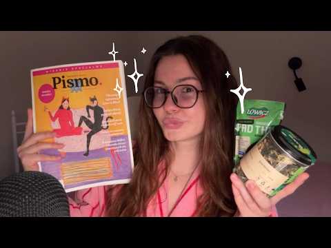 ASMR moje ulubione rzeczy ostatniego czasu 🌷 elektronika, kultura, jedzenie, kosmetyki