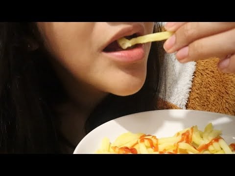 ASMR comiendo papitas