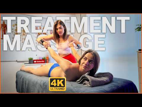 ASMR Full Back Sport Massage | Deep Relaxation & Muscle Recovery by Liza