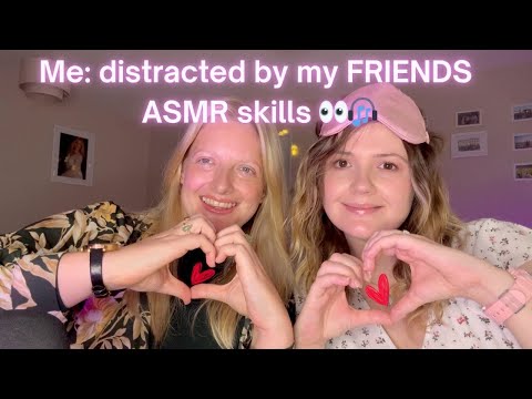 Watching My Friend Work ASMR Magic 👀✨