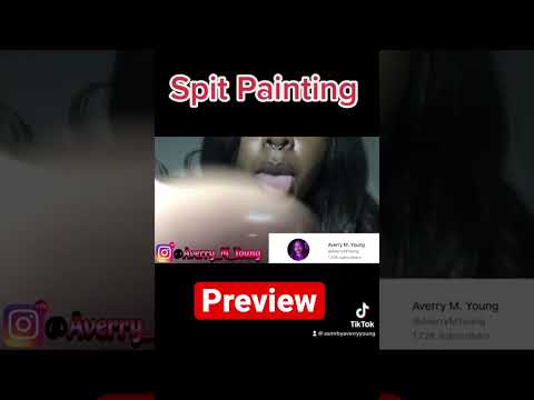 #asmr #spitpainting #mouthsounds #asmrmouthsounds