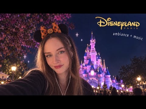 DISNEYLAND PARIS HALLOWEEN 🎃🧡 vlog tour du parc (music, chuchotements..)