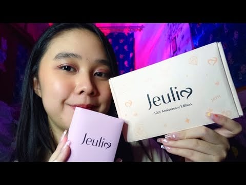 Jeulia 10th Anniversary Sale | ASMR Doing your Makeup and Mystery Gifts for your birthday ✨💗💋💍
