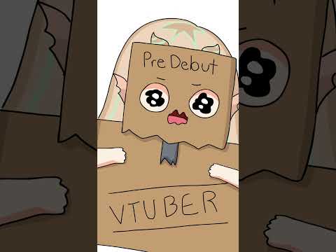 The time I was excited to stream but I was still a pre debut Vtuber… done by @/RiinaChiiArt #shorts