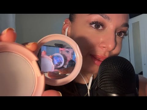 ASMR | My Make Up Collection And Extreme Close Up Whispers ✨💄