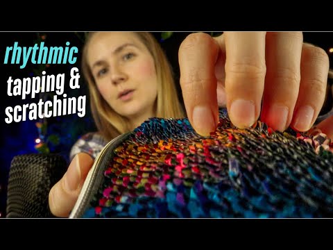 ASMR Ear to Ear Rhythmic Tapping & Scratching