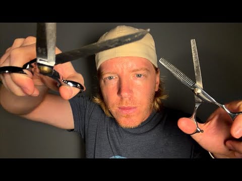 ASMR Haircut And Spa Facial