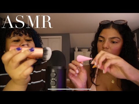 My cousin tries ASMR!  [part 2] ￼