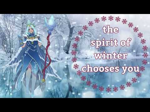{Asmr} Winter goddess visits you