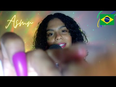 ASMR MAKE para ASSISTIR o JOGO DO BRASIL