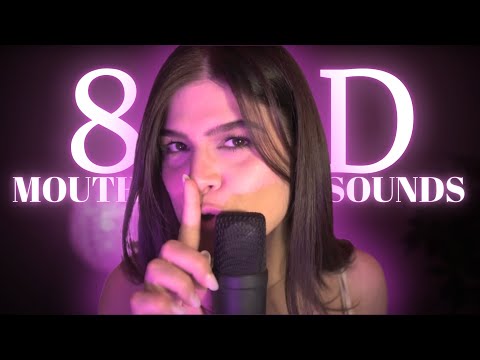 ASMR 8D Mouth Sounds 🤯 Preparati a perdere la testa! 🤯