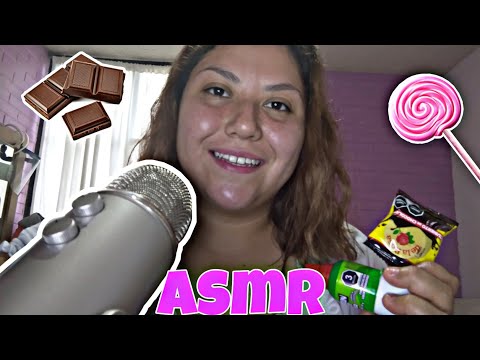 ASMR ESPAÑOL Comiendo Dulces Mexicanos I Maria Ruiz