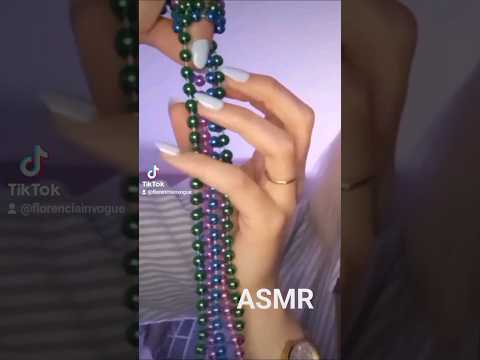 ASMR COLLAR PERLAS 📿 #asmr #asmrrelax #asmrtriggers #asmrsonidos #asmrsounds #asmrsonidos