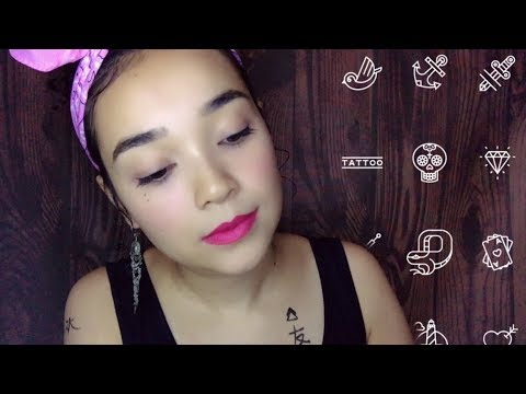 ASMR 🖤 FAZENDO SUA TATUAGEM