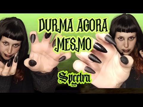 MOVIMENTOS HIPNOTIZANTES E SONS COM A BOCA PARA DESMAIAR DE SONO | ASMR (sons de chuva)
